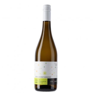 Víno Hruška -Děvín & Muškát moravský 2019, Frizzante, polosuché 0,75l 