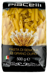 piacelli penne rigate těstoviny semolinové 500g